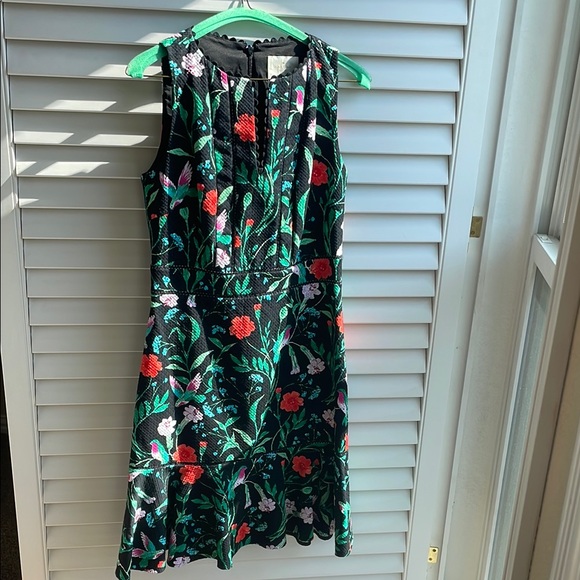 Kate Spade Jardin Tile Jacquard Dress scenic route - Picture 9 of 9